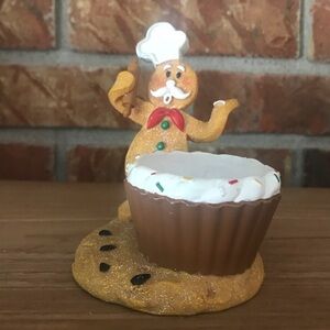 Rare Gingerbread Yankee Candle Cupcake holder